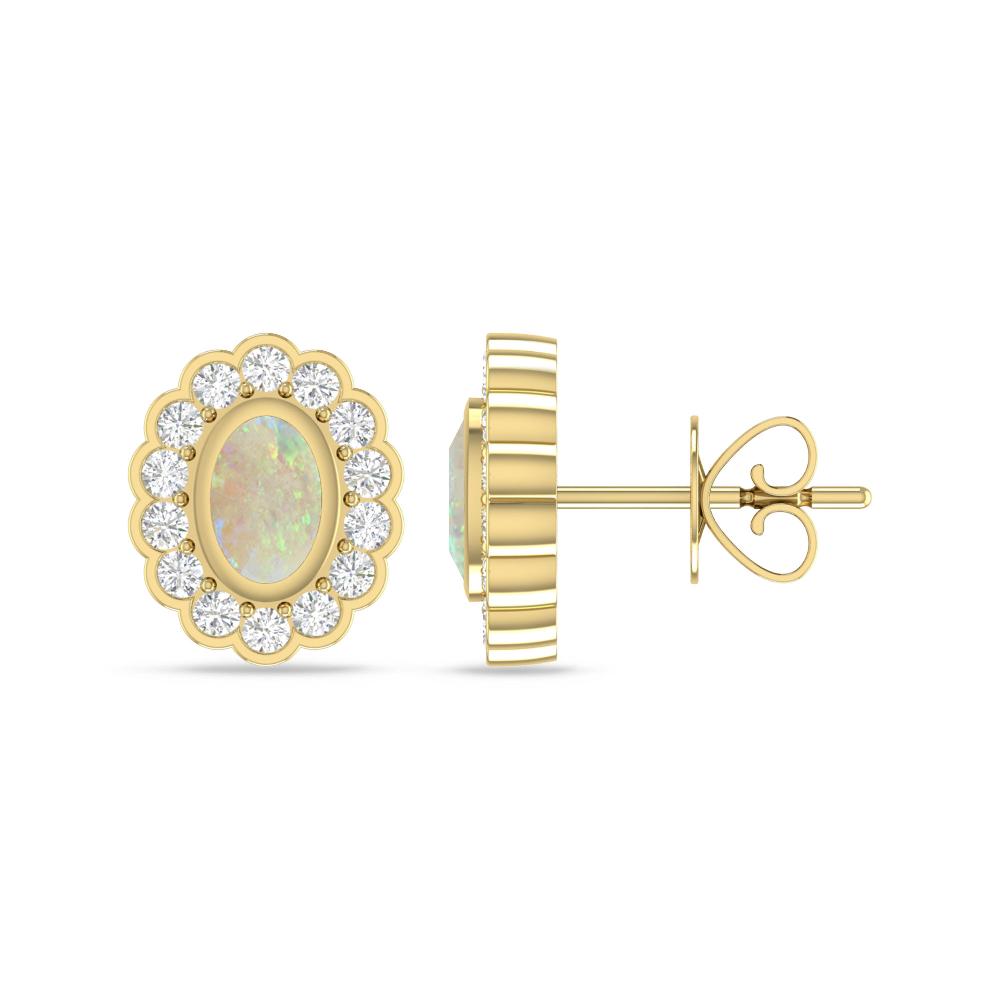 Yellow Gold - Opal